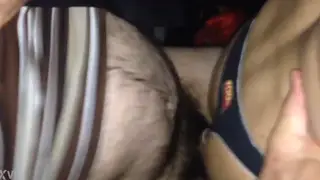 Cross-Dresser Teases in Lace Panties During Cinema Rendezvous