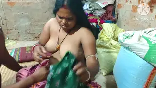 Busty Indian Teen Gives Neighbor a Slow Blowjob