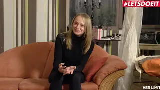 Petite European Endures Rough Anal Gaping and Deepthroat