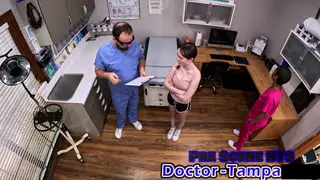 Petite Patient Endures Anal Exam in POV Medical Roleplay