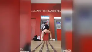 Latino Exhibitionist Bares All on a Public Bench