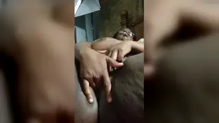 Voluptuous BBW Pleasures Shaved Pussy in Solo Session