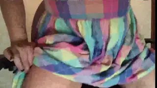 Brunette Trans Compilation Features Public Pissing