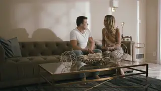 Blonde Leads a Threesome with Deep Throat and Pussy Licking