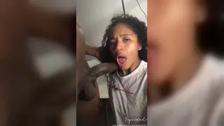 Latina Deepthroats Friend's Boyfriend in Cosplay BBC Scene