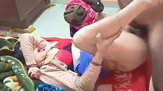 Curvy Indian Wife Takes Missionary Pounding from Lover