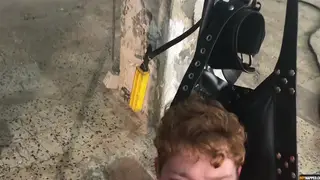Submissive Twinks Dominated in Bareback Orgy