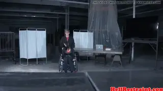 Pierced Sub Endures Caning in Bondage Session