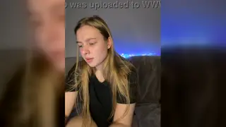 BBW Teen Takes It Deep Doggystyle on Webcam
