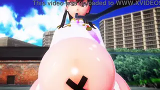 Dominant Woman Commands Solo Inflation Play Session