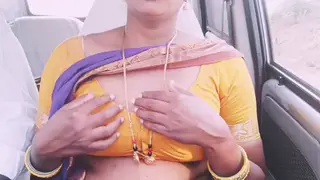 Indian Lesbian Maids Share Passionate Car Encounter