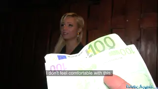 Blonde Amateur Earns Cash With Outdoor POV Blowjob