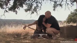 Teen Threesome Mixes Bondage, Toys and Squirting