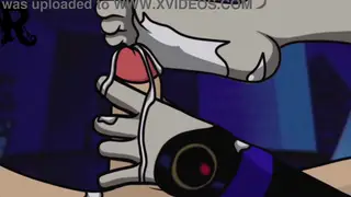 Teen Gives a Footjob and Blowjob While Showing Her Feet