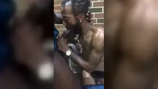 Ebony Amateur Takes Massive BBC Deep Down Throat