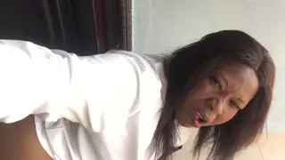 Curvy Ebony Girlfriend Gets Her Ass Eaten and Pussy Licked