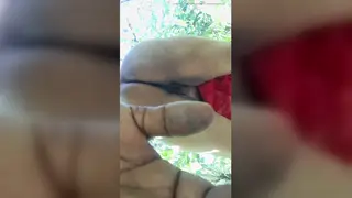 Curvy Indian BBW Takes Rough Anal Outdoors