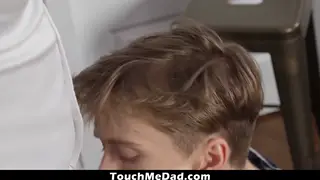 Hunky Stepdad Pounds His Twink Stepson Doggystyle