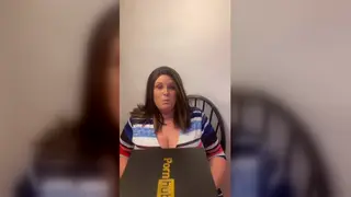 Amateur Opens a Package of Branded Adult Goodies
