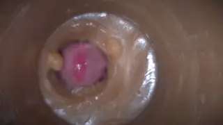 Mature Daddy Jerks His Thick Cock Over a Twink in POV