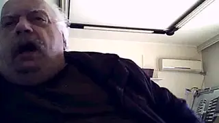 Greek Bear Grandpa Flaunts Hairy Body on Webcam