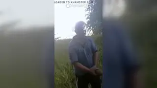 Muscular Daddy Strokes Monster Cock in Homemade Clip