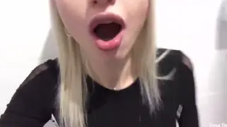 Oral Session Ends with a Full Swallow and Cum in Mouth
