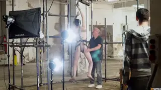 Bound Redhead Twink Endures Spanking and Rimming