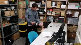 Twink Delinquent Services a Uniformed Cop with Mouth and Hands