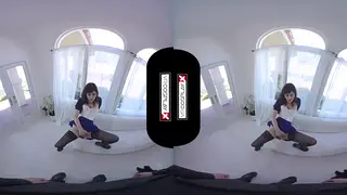 Curvy Cosplayer Rides Hard in VR Fantasy