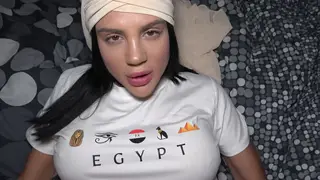 Egyptian Stepsister Gives POV Blowjob After Breakup