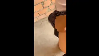 Blonde Latina Girlfriend Takes Creampie in Laundry Room
