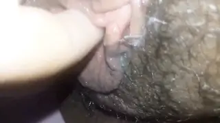Curvy BBW Spreads Wide for a Slow Pussy Licking Session