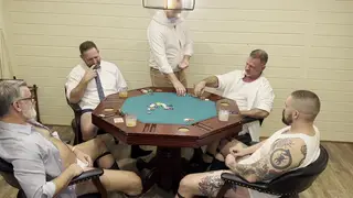 Hairy Bear Gangbang Ends In Raw Creampie Orgy