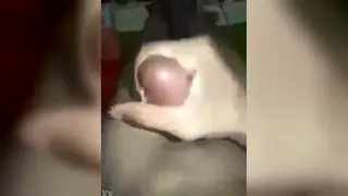 Arab Teen Shows Off His Massive Cock