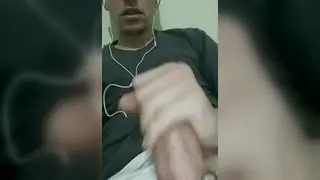 Cute Guy Jerks His Big Cock to a Messy Finish