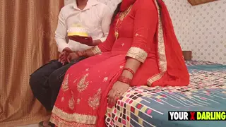 Curvy Indian Stepmom Marks Anniversary With Stepson