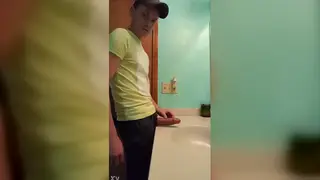 Muscular Teen Strokes Hard Cock to Explosive Finish
