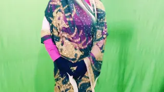 Desi Housewife Kneels for Husband's Friend