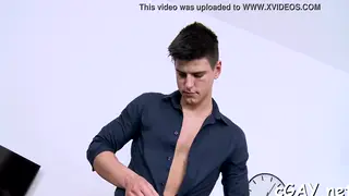 Black Stud Delivers Anal and Blowjob to White Guy