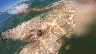 Muscular Twink Masturbates to Cumshot on Public Beach