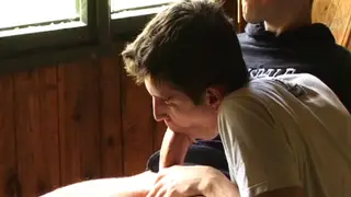 Mature Stranger Takes a Twink Bareback in Vintage Footage