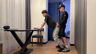 Smooth Twink Worships Feet Before Bareback Fuck