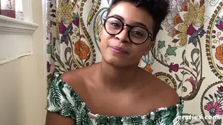 Curvy Solo Woman Pleasures Herself With Toys on the Couch