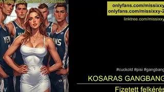 European Woman Takes On a Gangbang With Multiple Men