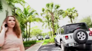 Curvy Wife Takes BBC Doggystyle in a Parked Car