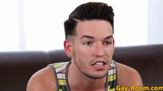 Tattooed Twink Takes POV Casting Pounding