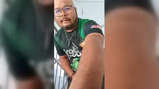 Asian Mature Bear Delivers Outdoor Handjob in Uniform