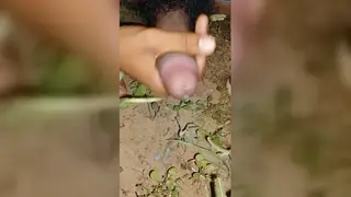 Indian Bear Hooks Up with Teen at Outdoor Gloryhole