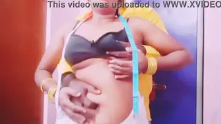 Indian Housewife Seduces the Visiting Tailor